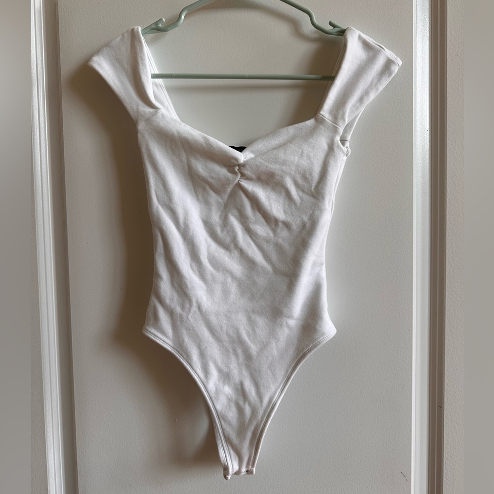 Forever 21 White Bodysuit